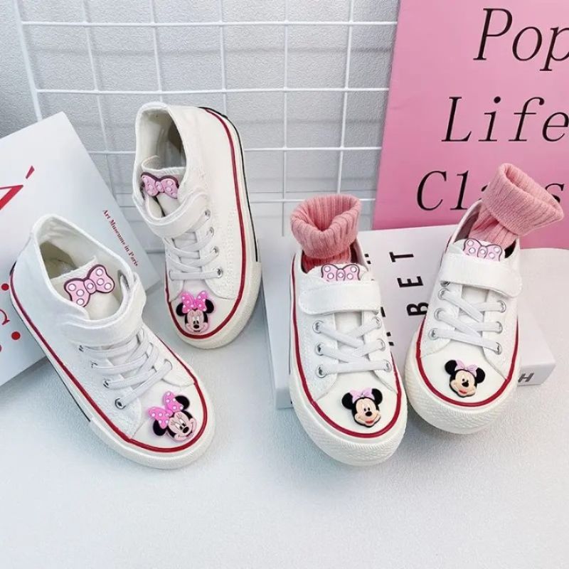 Cartoon Minnie Canvas Casual Shoes