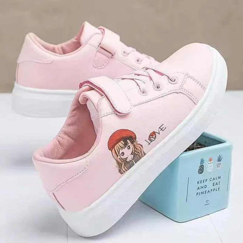 Elegante sneaker met Frozen Princess-print