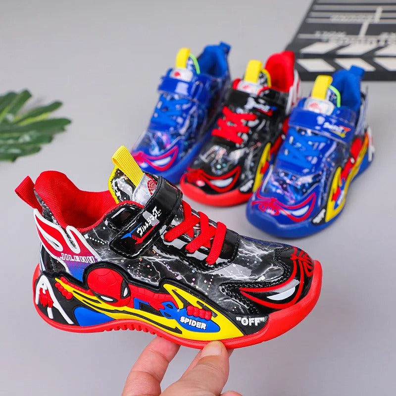 Spider Man Warm Running Shoes
