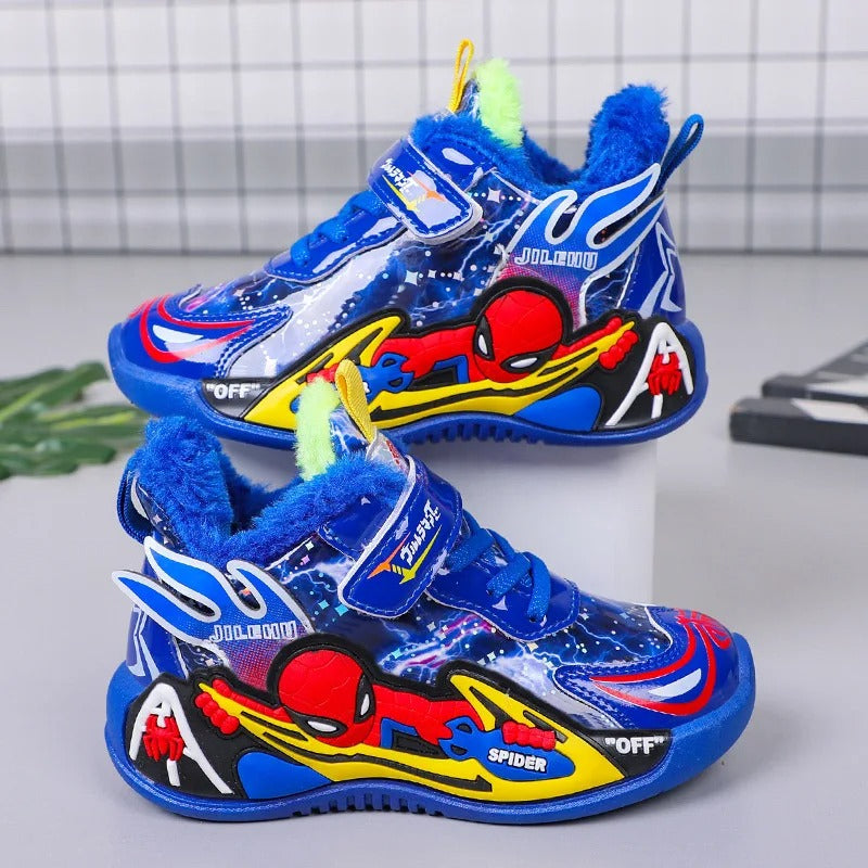 Spider Man Warm Running Shoes