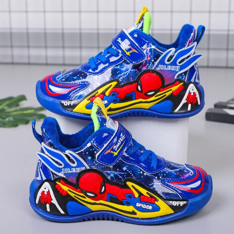 Spider Man Warm Running Shoes