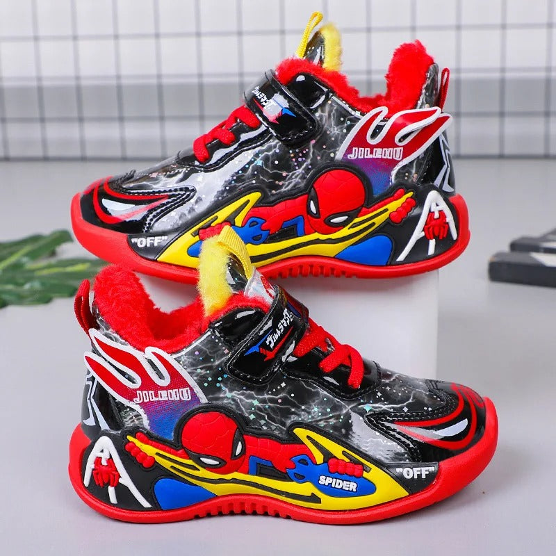 Spider Man Warm Running Shoes