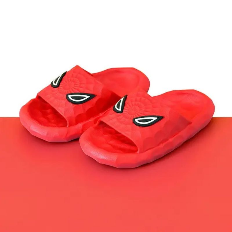 Spiderman Patterned Bathroom Slippers