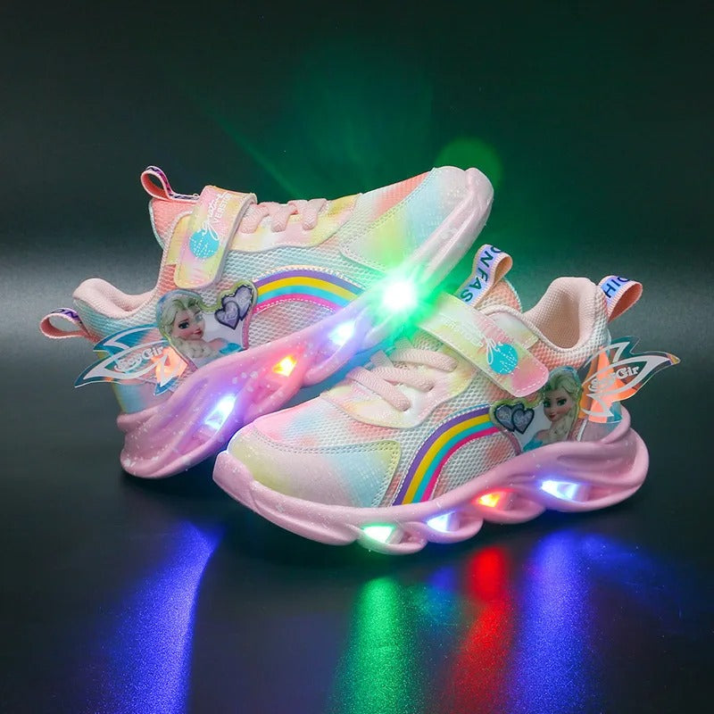 Elsa LED Light Weight Sneakers