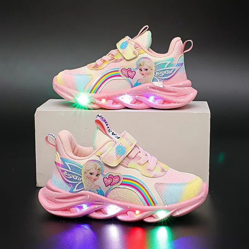 Elsa LED Light Weight Sneakers