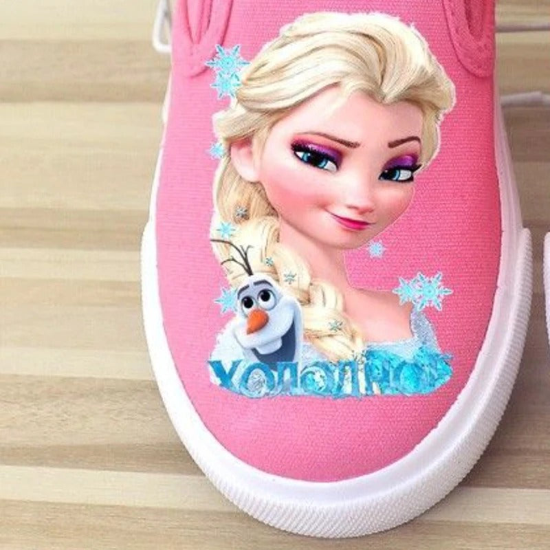 Casual prinses Elsa canvas schoenen