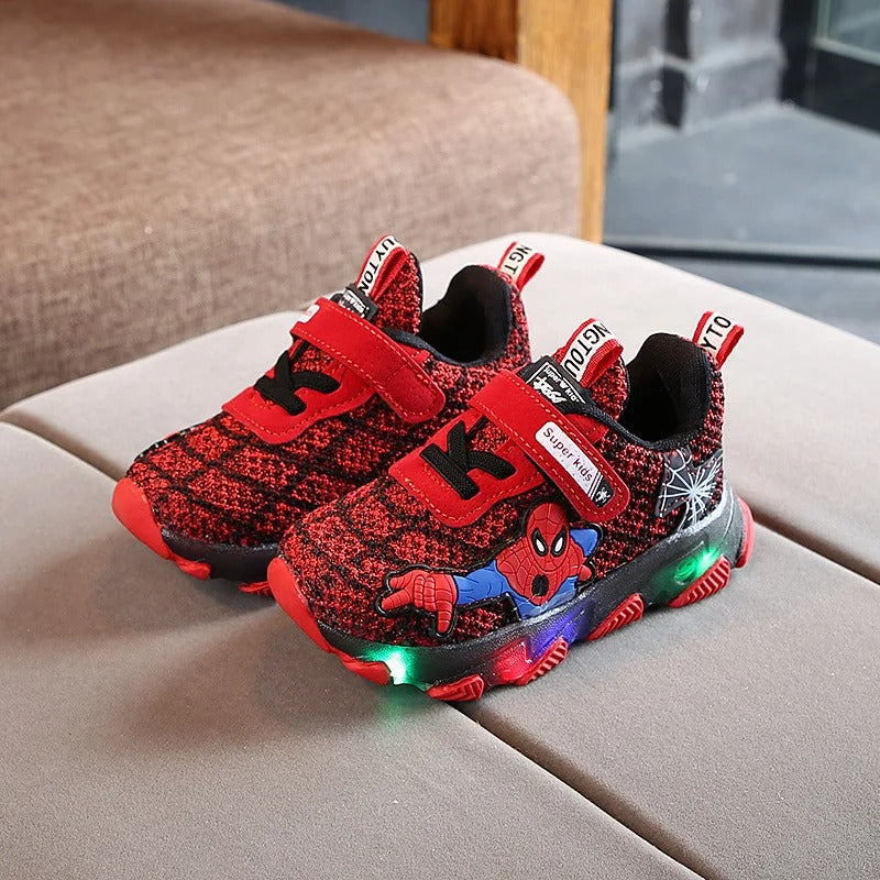 Spider Man Casual Sneakers Led Schoenen