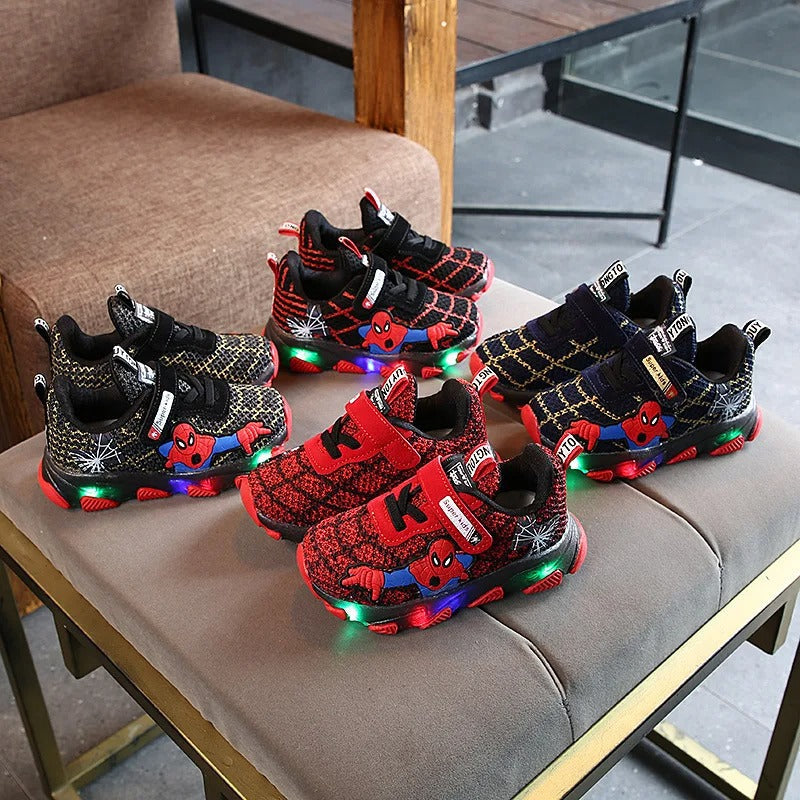 Spider Man Casual Sneakers Led Schoenen