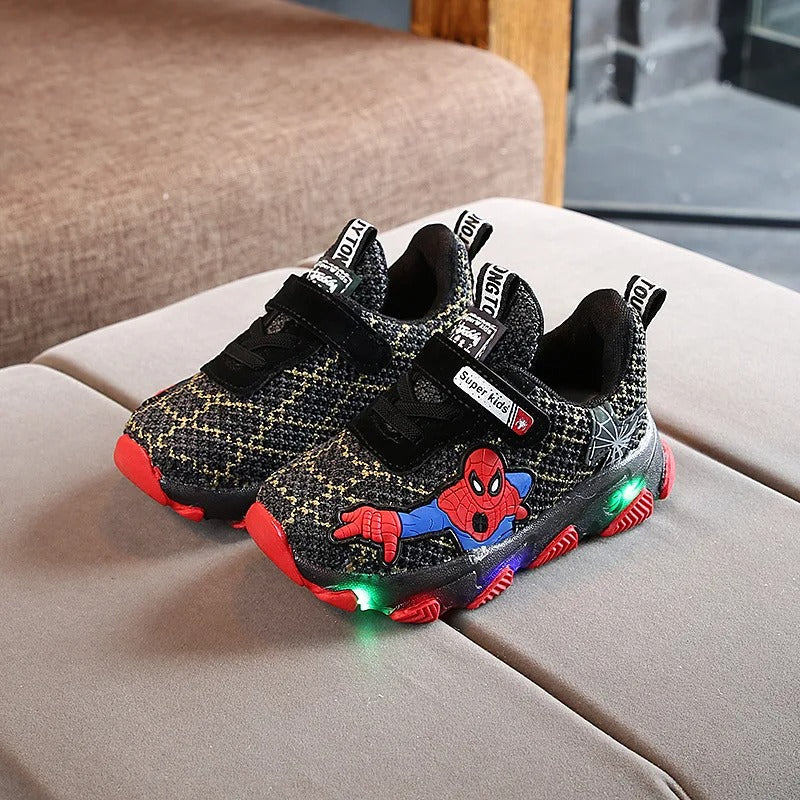 Spider Man Casual Sneakers Led Schoenen