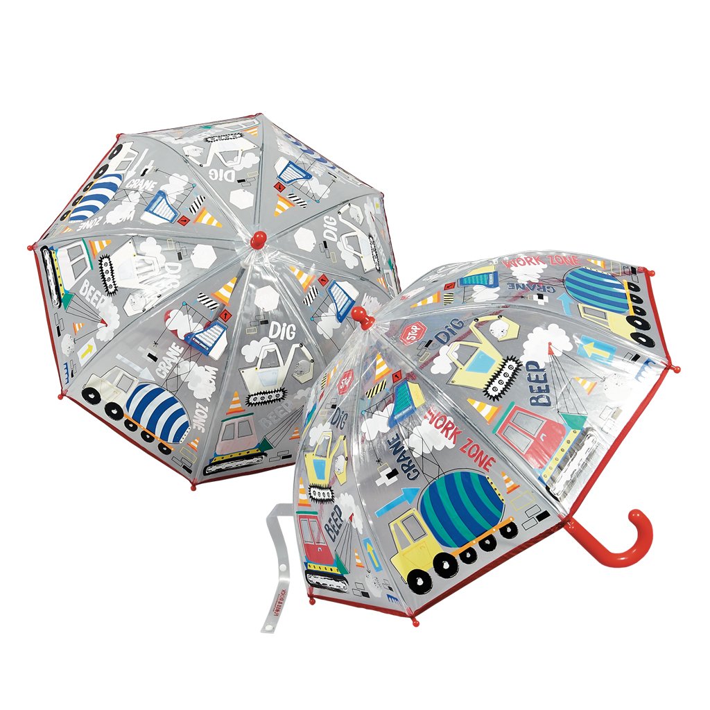Transparante kleurveranderende paraplu - Constructie
