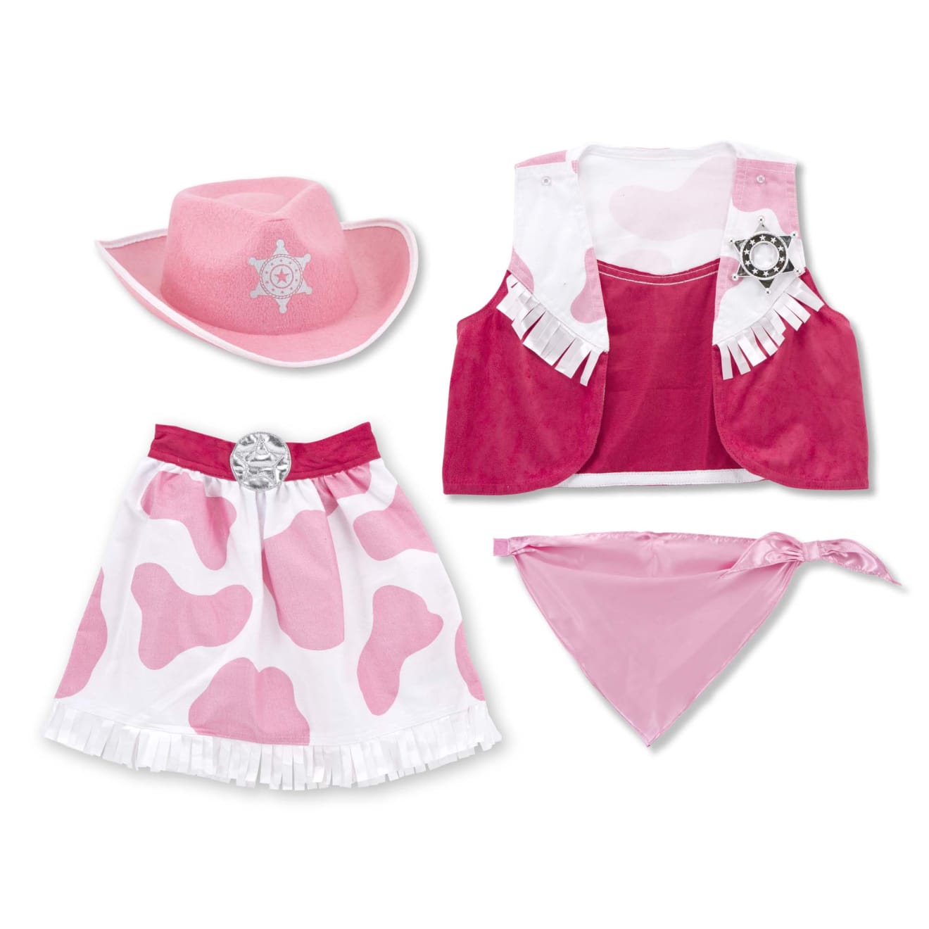 Cowgirl Rollenspel Kostuumset