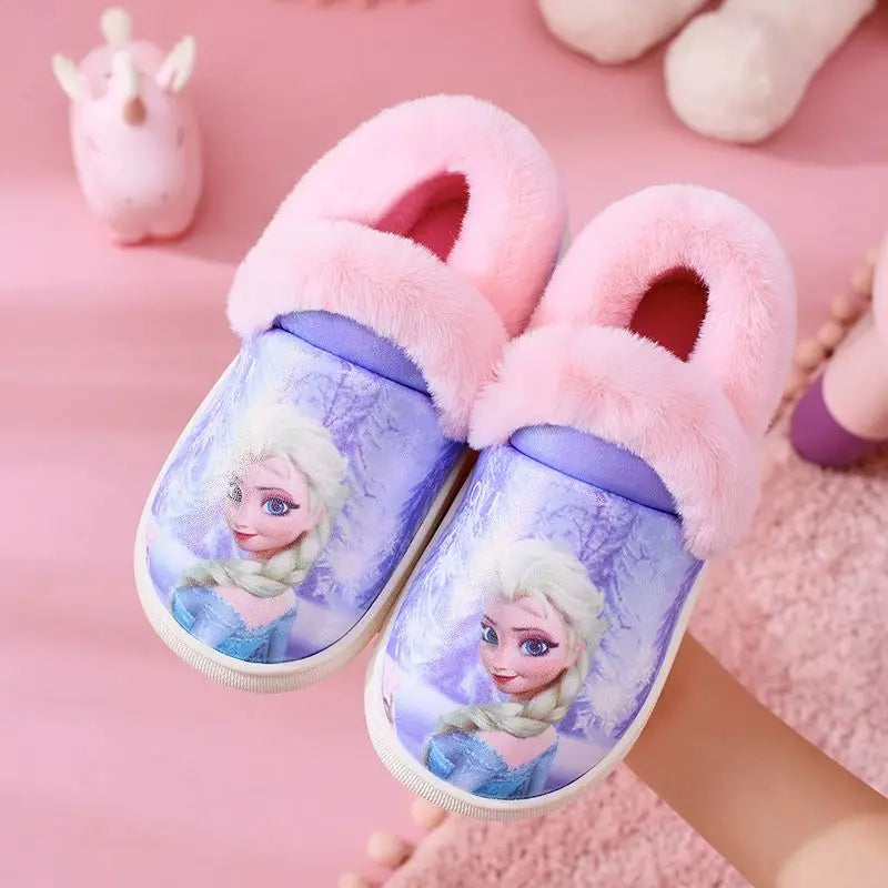 Frozen Elsa Gezellige Pluche Pantoffels