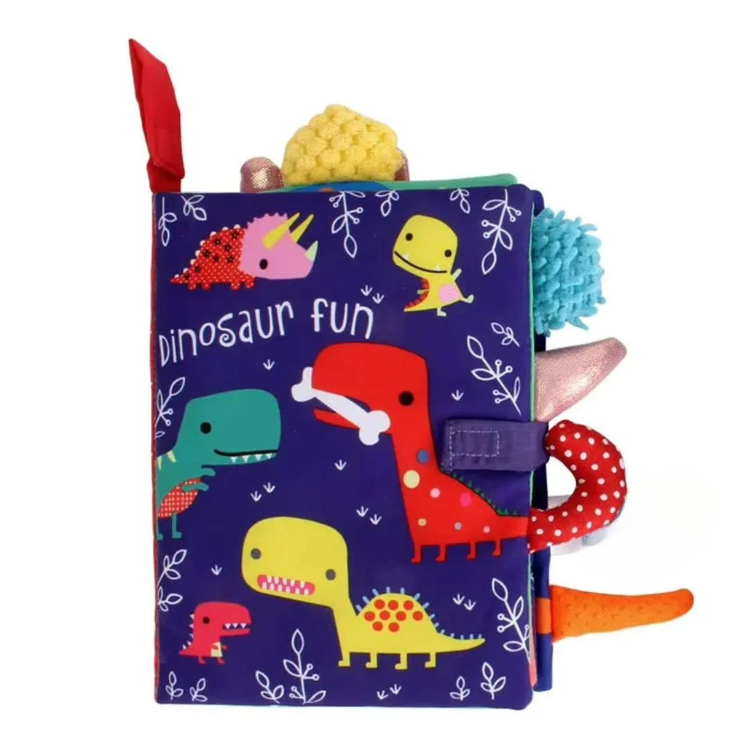 CozyTails 3D Stofftier-Buch – Weich & Lernfördernd – Ab 3 Jahren