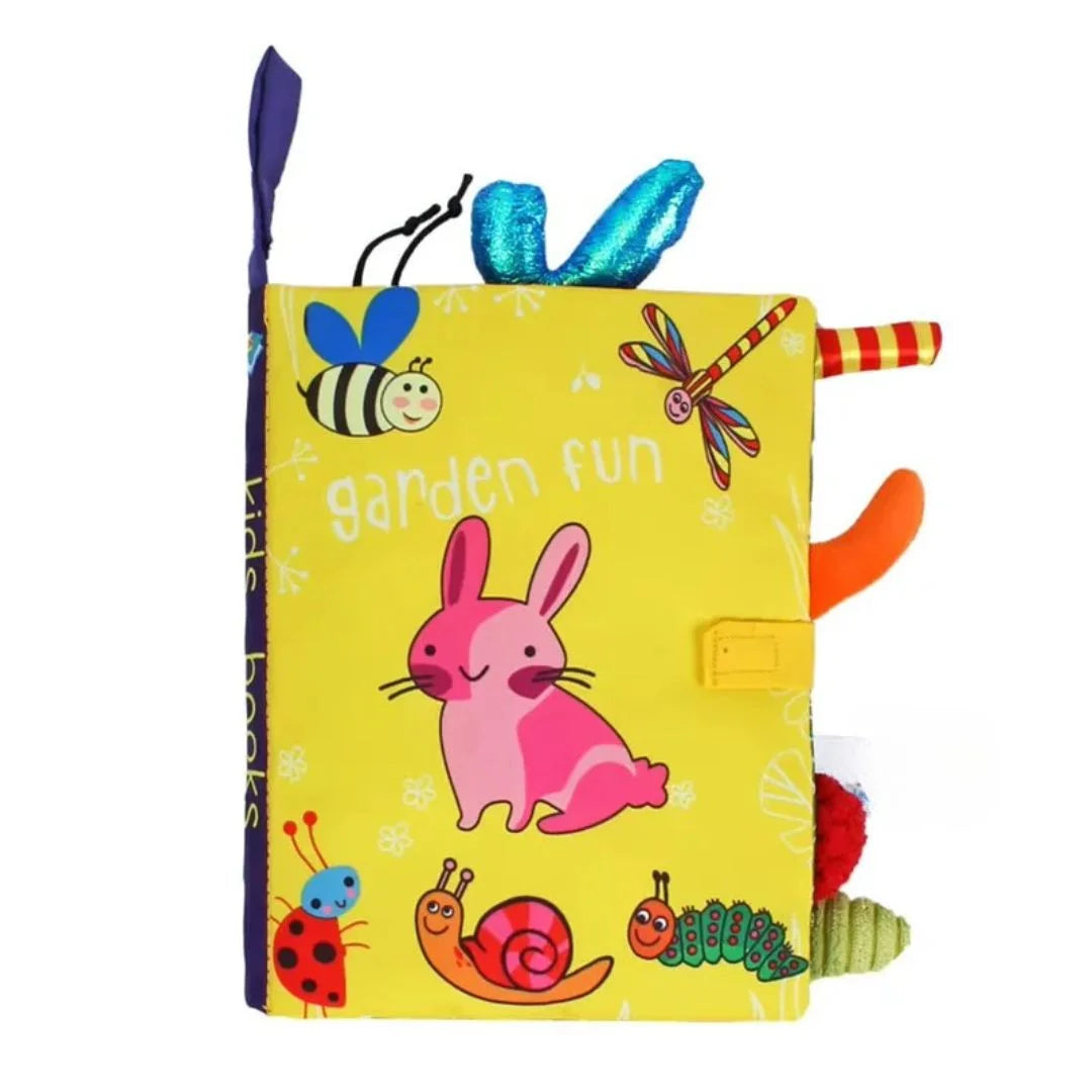 CozyTails 3D Stofftier-Buch – Weich & Lernfördernd – Ab 3 Jahren