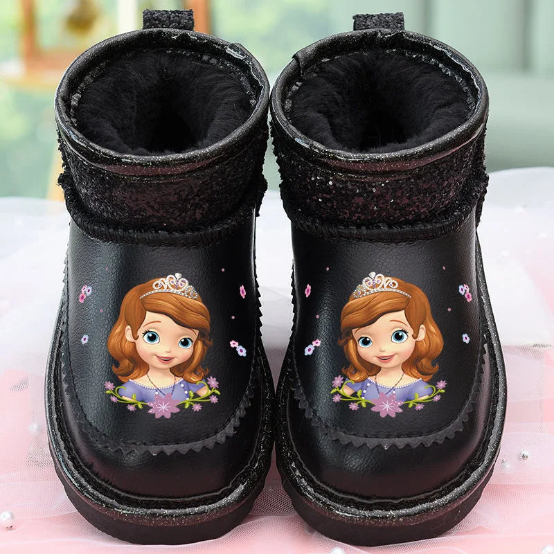 Frozen Princess Themed Winter Wonderland Boots