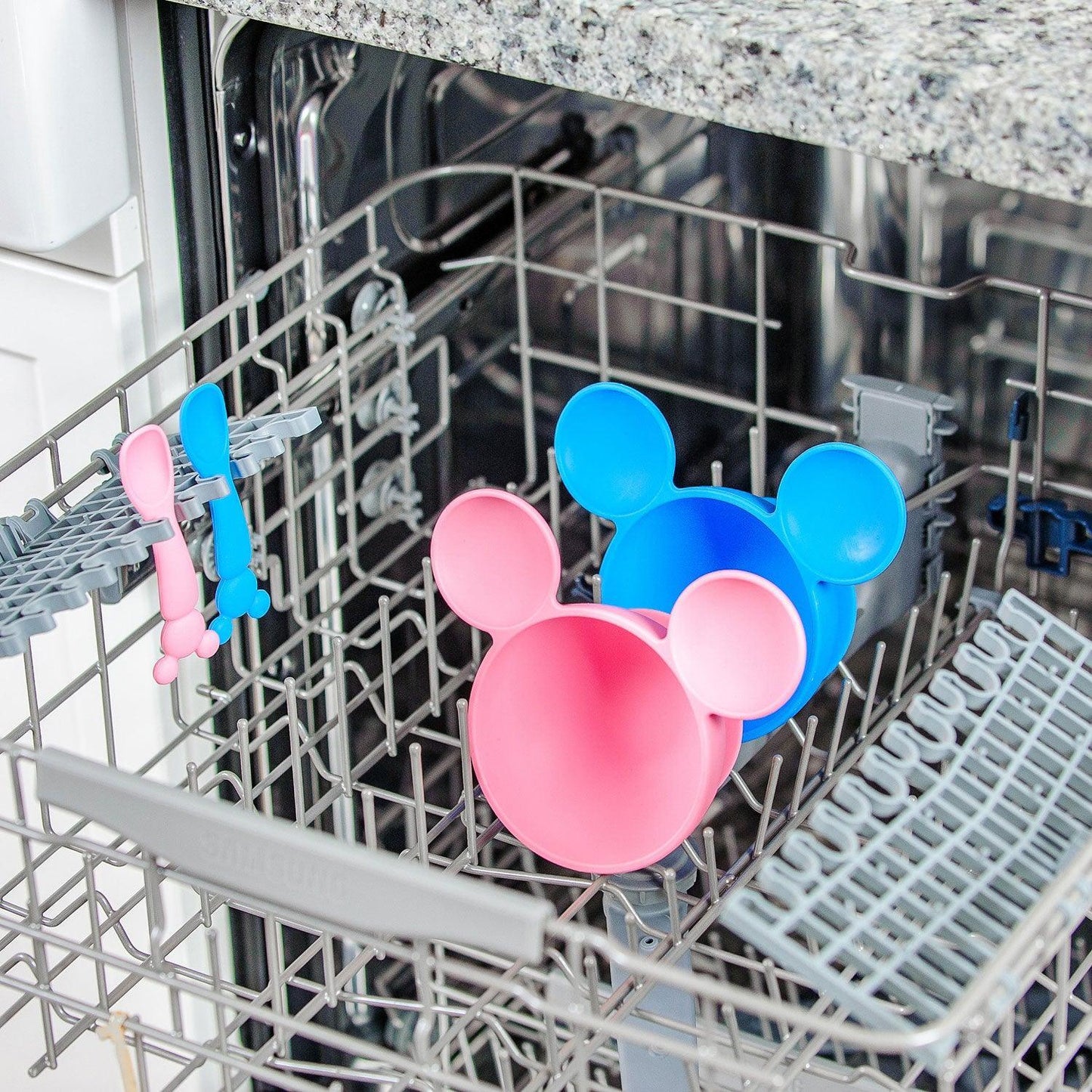 Siliconen eerste voedingsset: Minnie Mouse