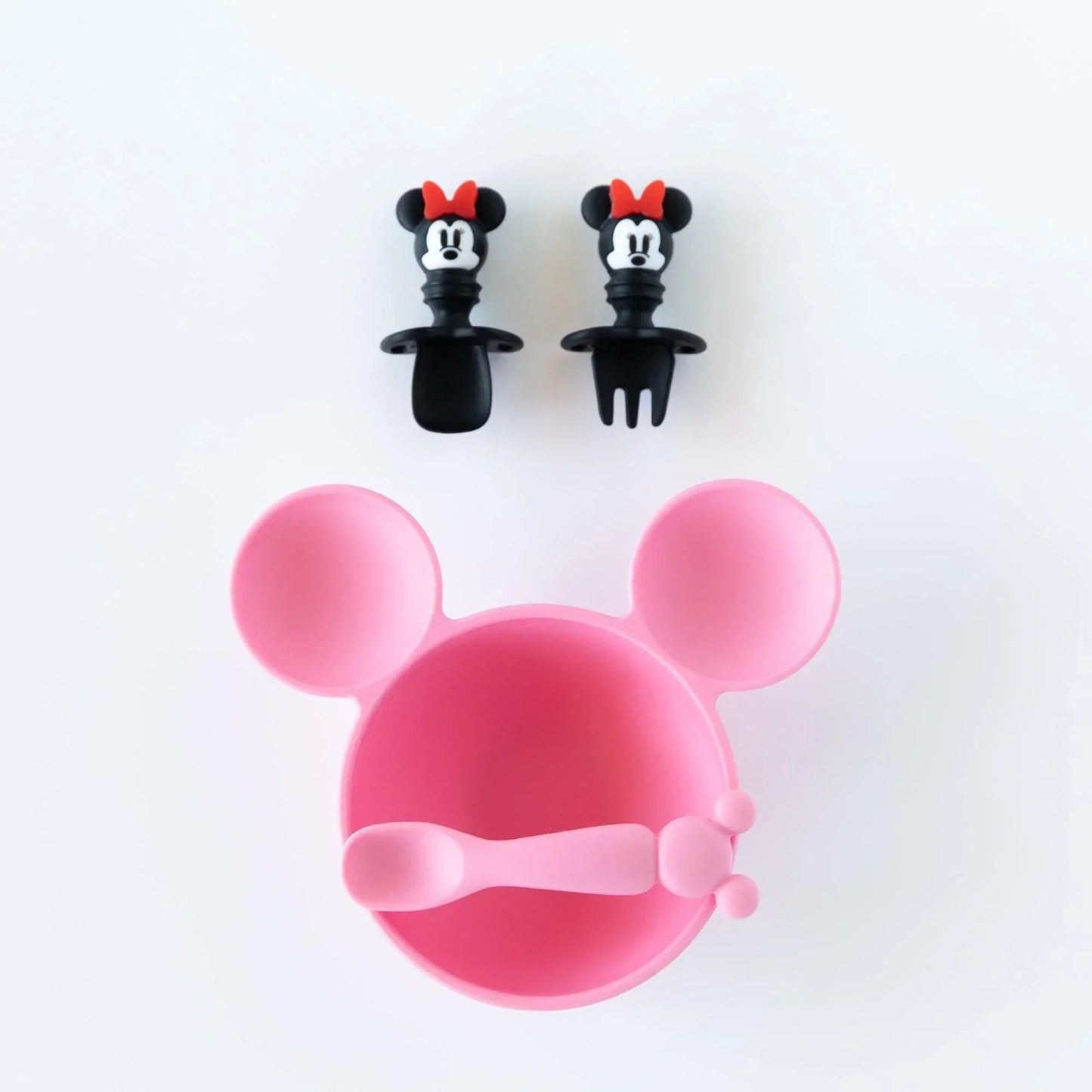 Siliconen eerste voedingsset: Minnie Mouse