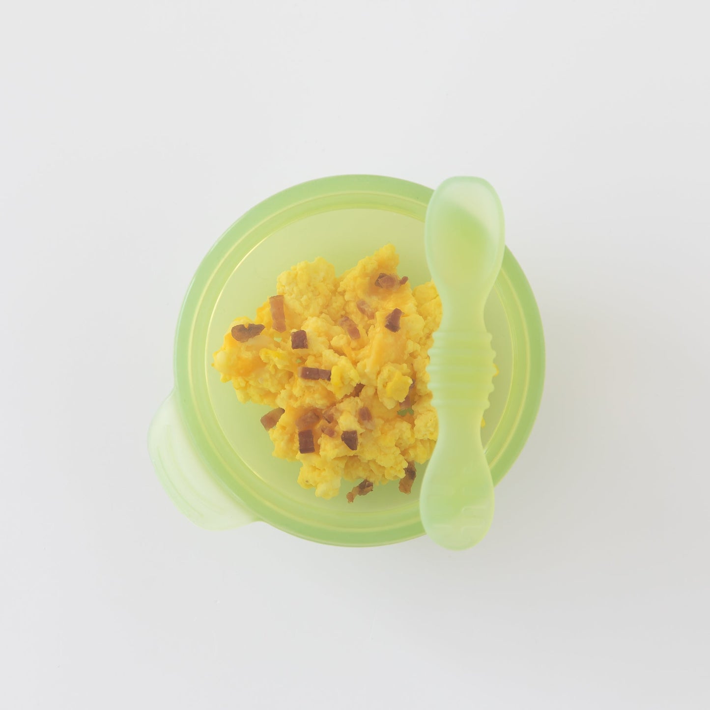 Siliconen eerste voedingsset: Groene Jelly