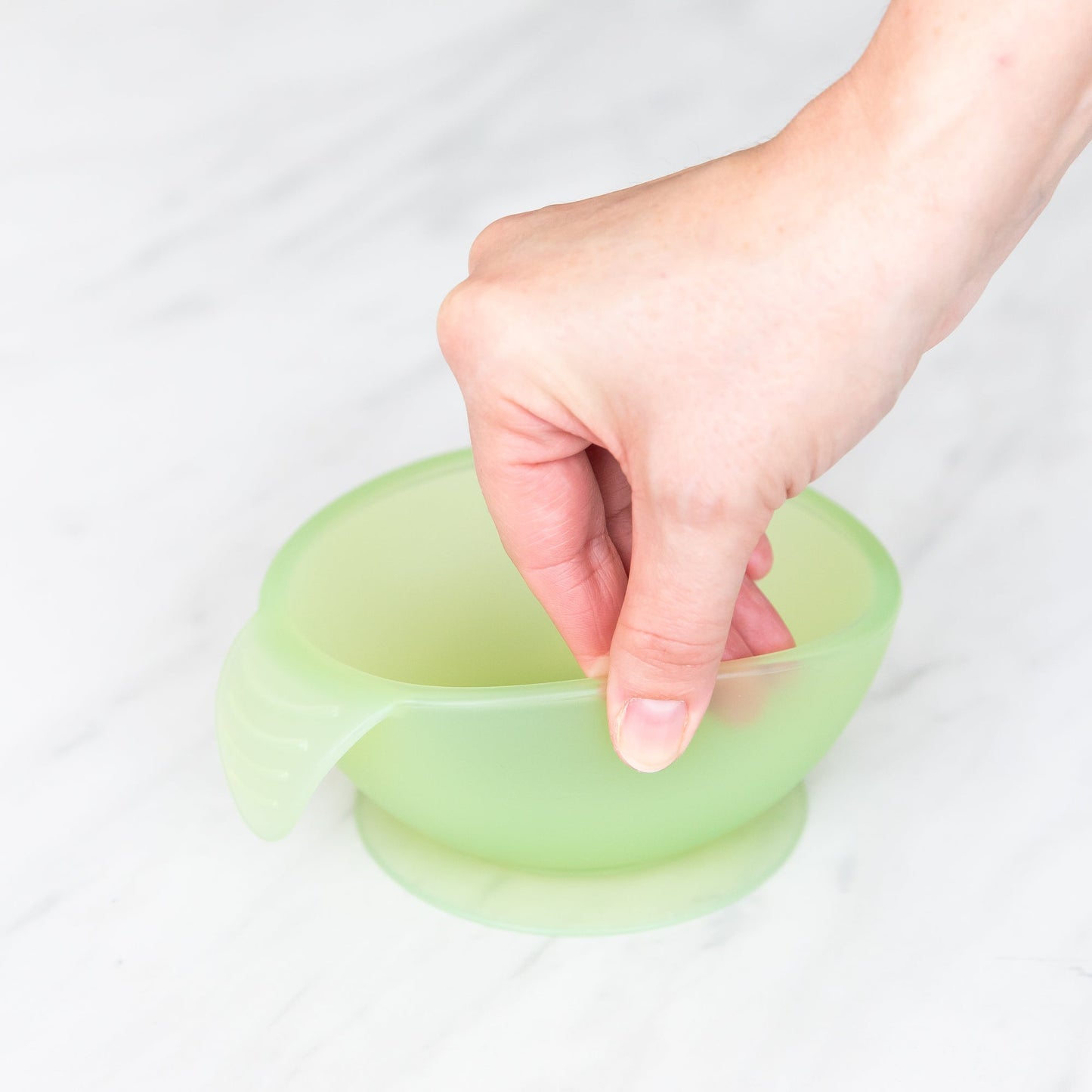 Siliconen eerste voedingsset: Groene Jelly