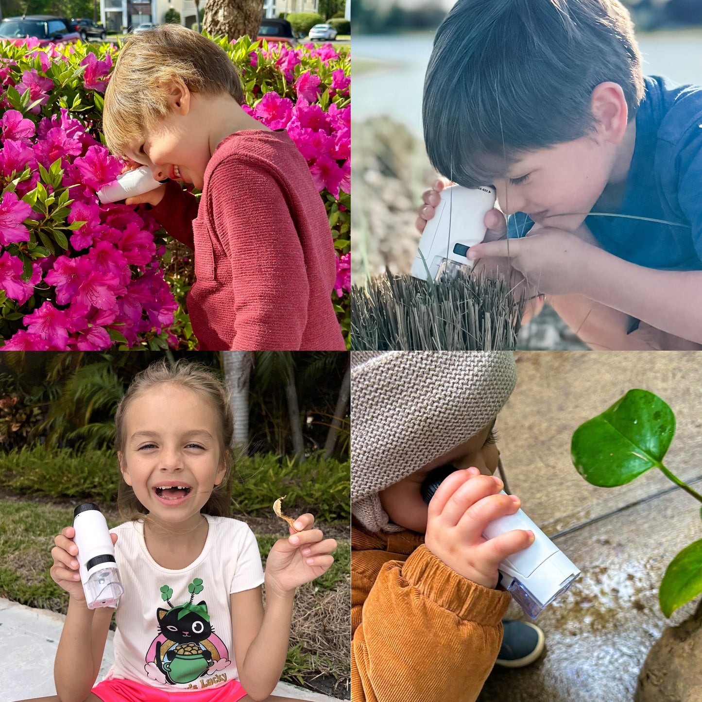 MiniExplorer - Tragbares Mini-Mikroskop für Kinder