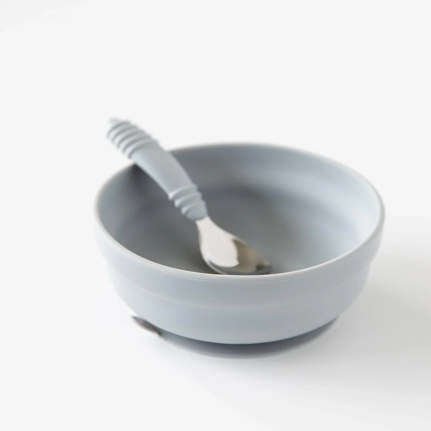Siliconen grip kom: grijs