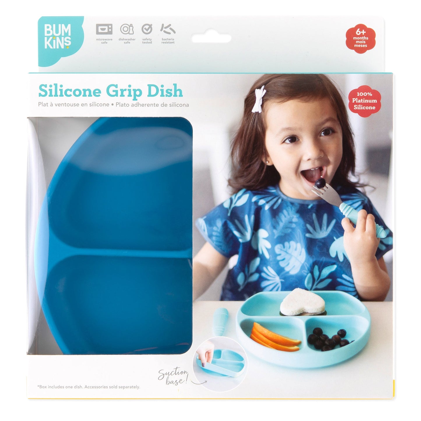 Siliconen greepschaal: donkerblauw
