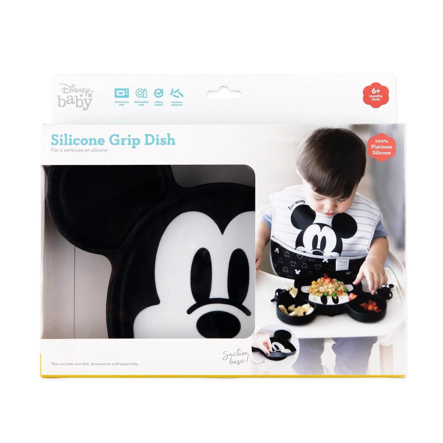 Siliconen gripschaal: Mickey Mouse