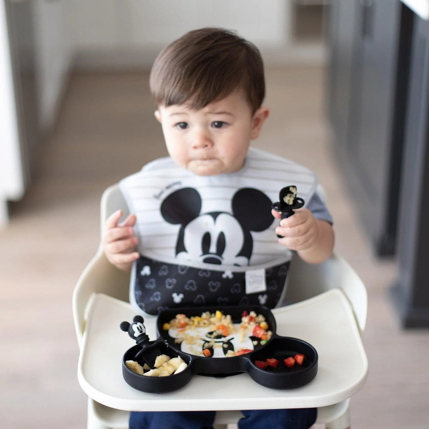 Siliconen gripschaal: Mickey Mouse