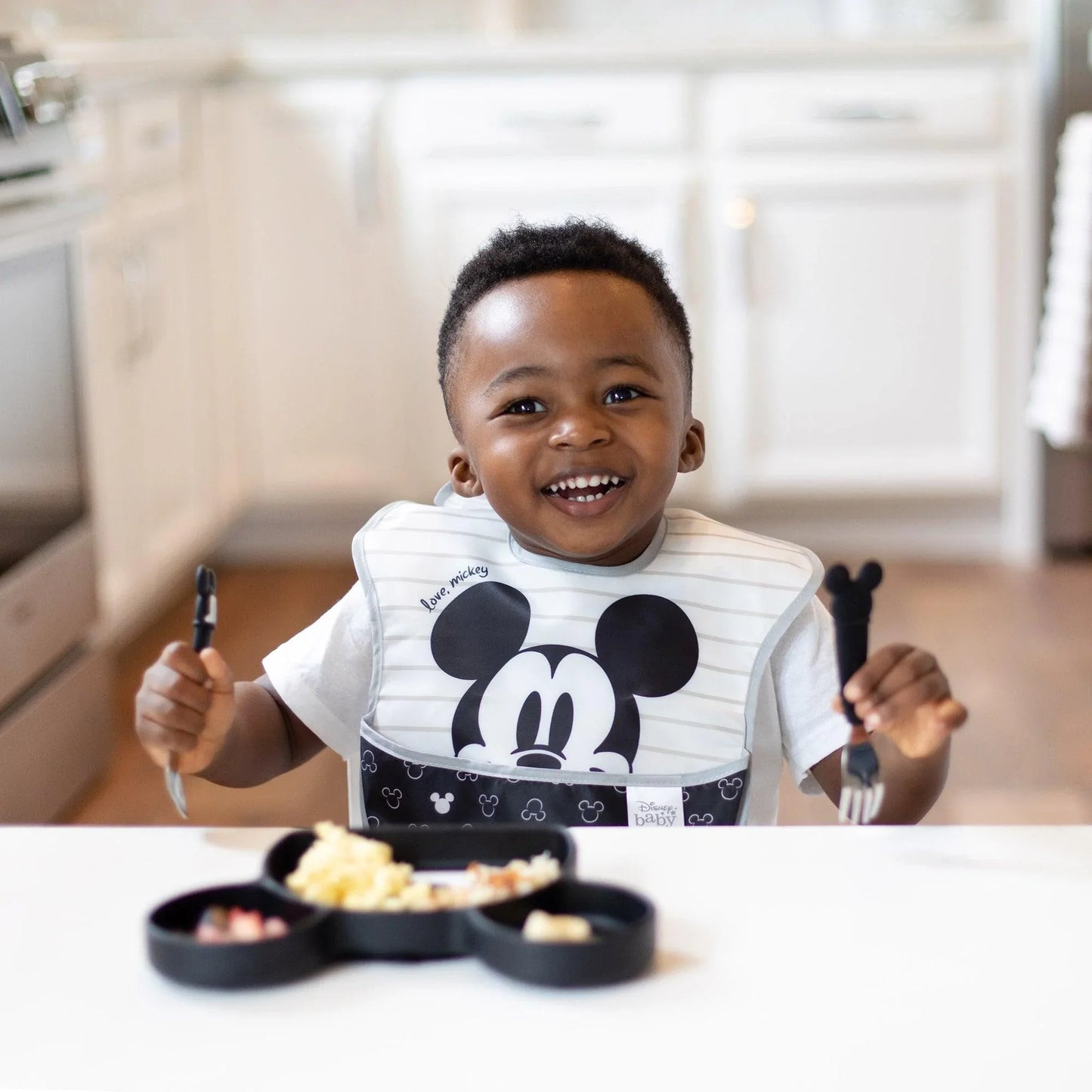 Siliconen gripschaal: Mickey Mouse