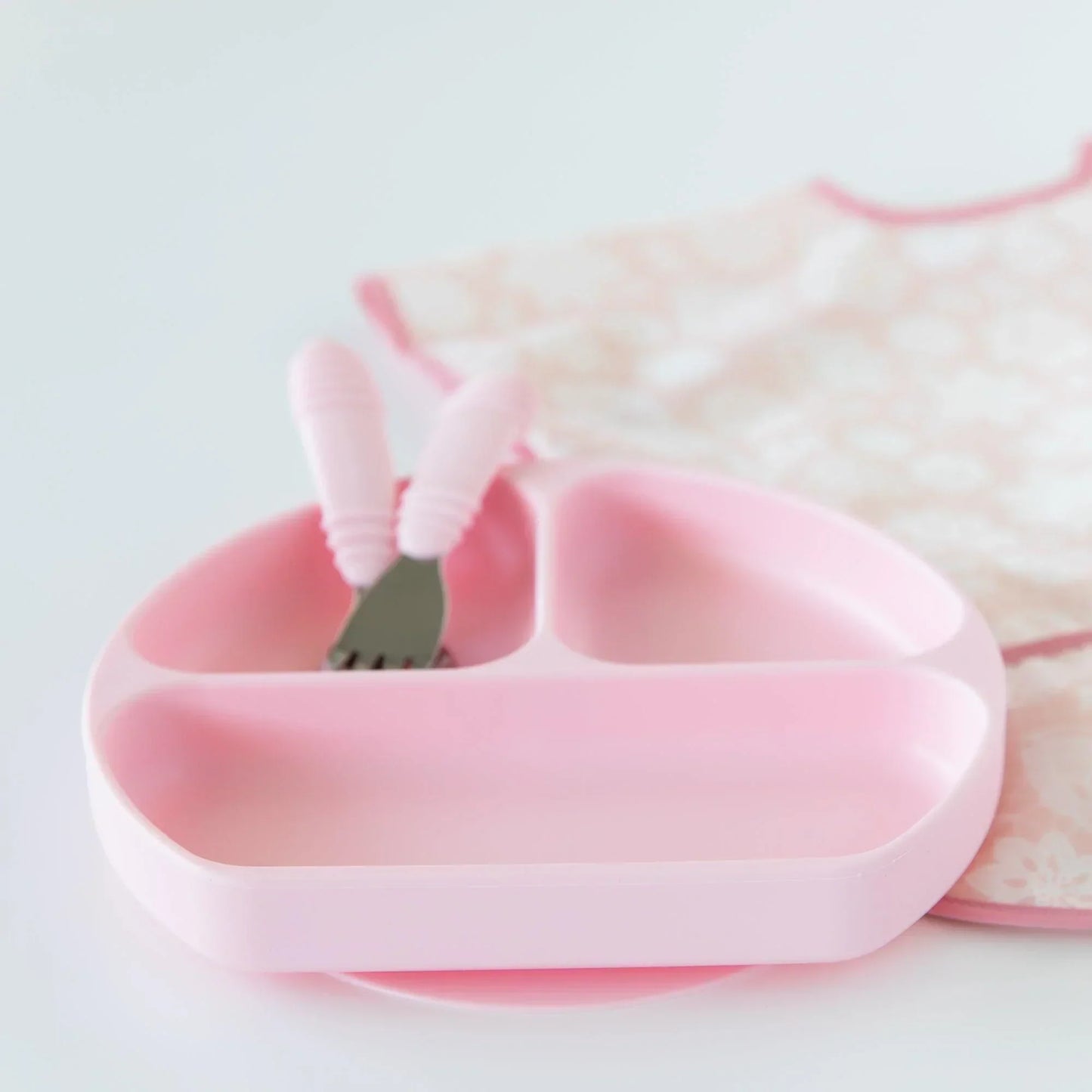 Siliconen gripschaal: roze