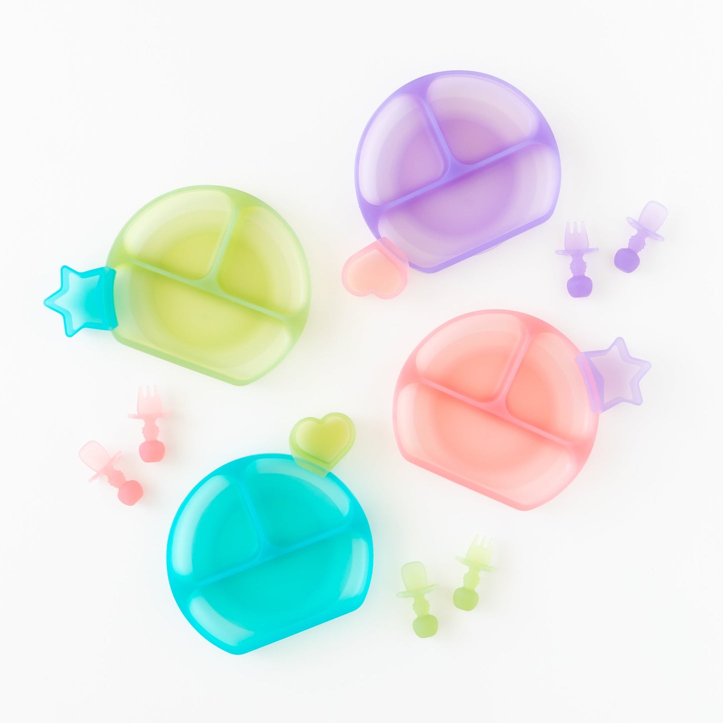 Siliconen gripschaal: Blue Jelly