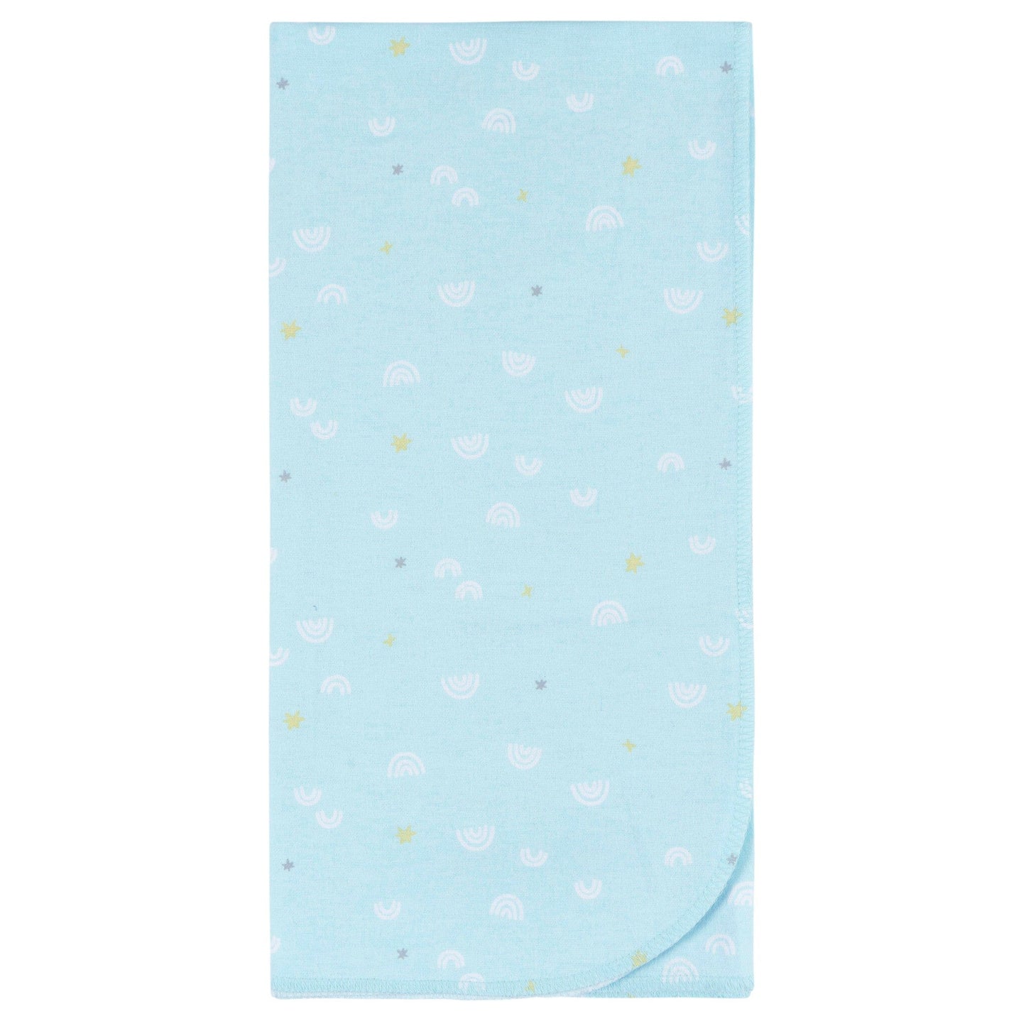 2-pack babyneutrale flanellen dekens met kleine dieren