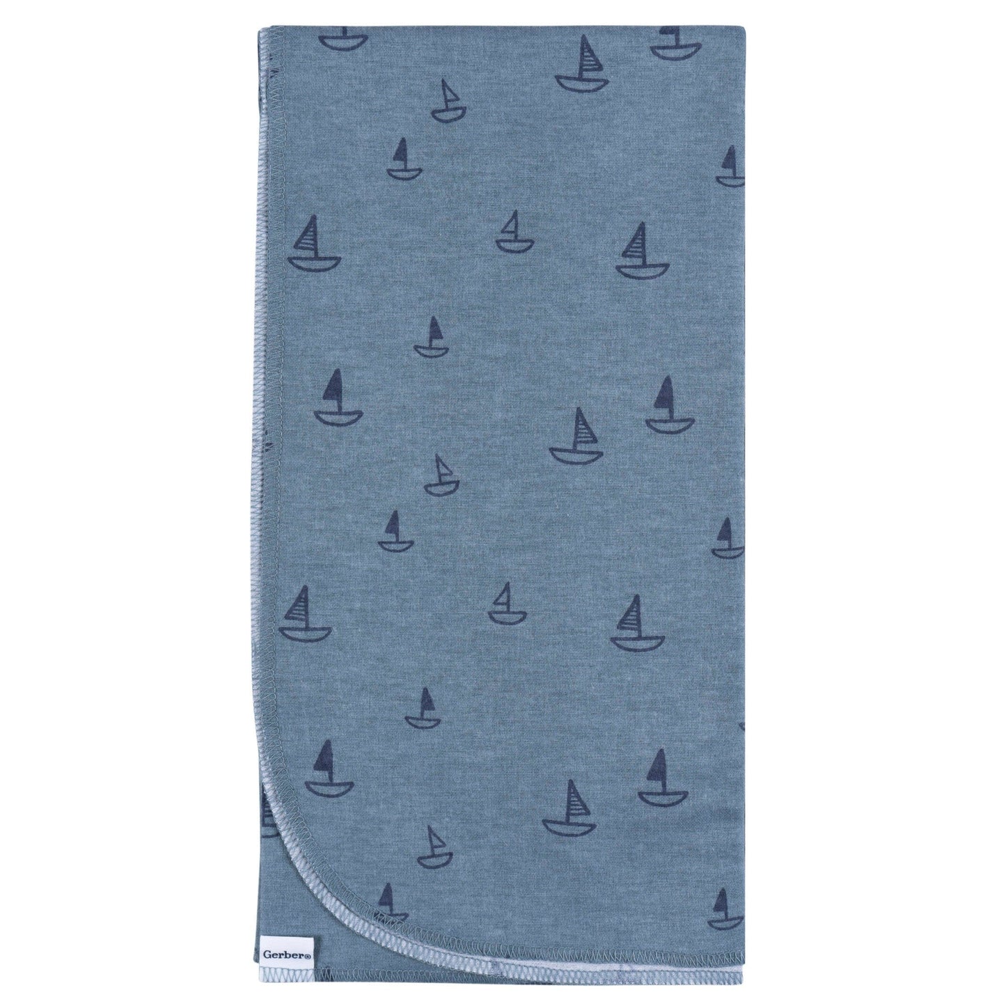 4-pack Coastal Calm flanellen dekens voor babyjongens