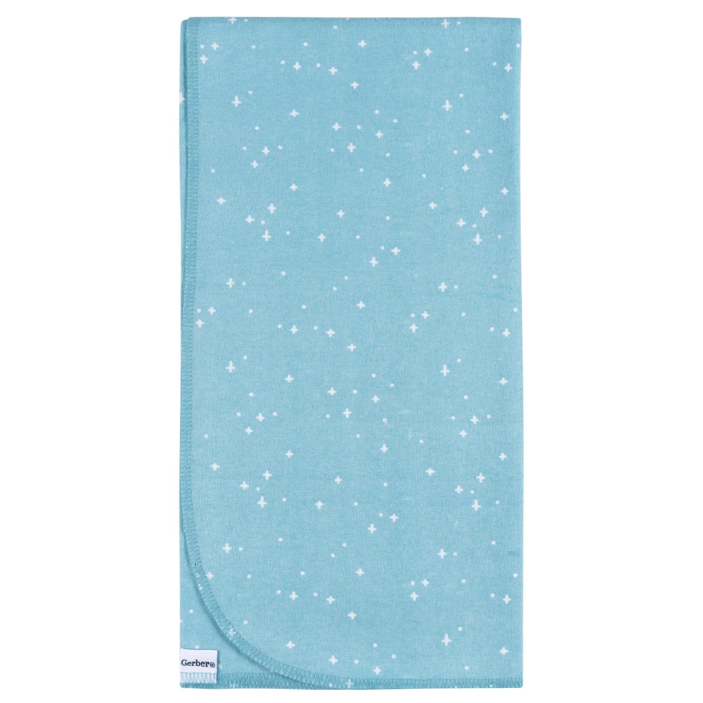 4-pack babymeisjes dierengeo flanellen dekens