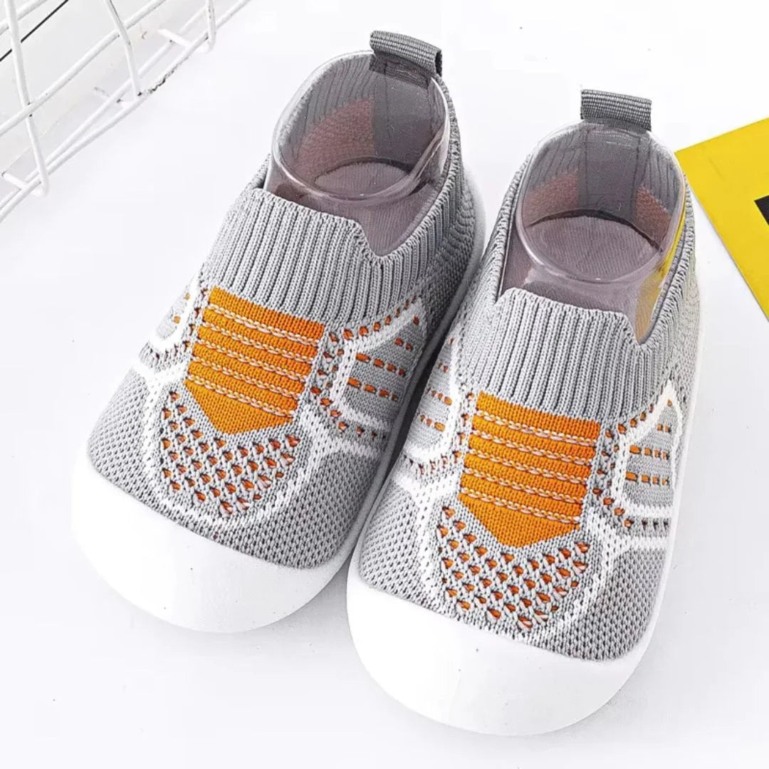 SnugPaws – Kinder Slip-On Socken Schuhe ab 1 Jahr | Flexibler Indoor-Komfort