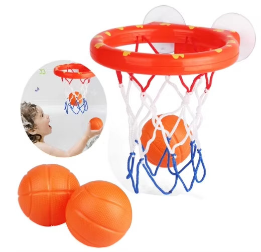 SplashHoop – Bade-Basketballspielzeug für Kinder ab 2 Jahren – Fördert die Koordination & Macht die Badezeit Spaß