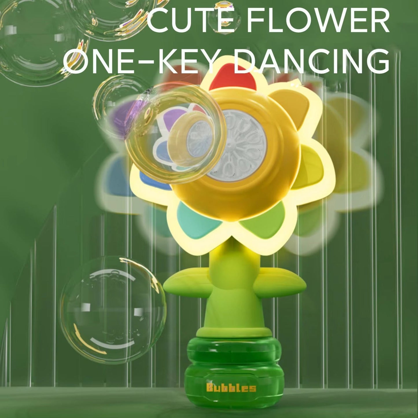 BloomBubbles Magische Seifenblasenmaschine – Für Draußen – Ab 3 Jahren