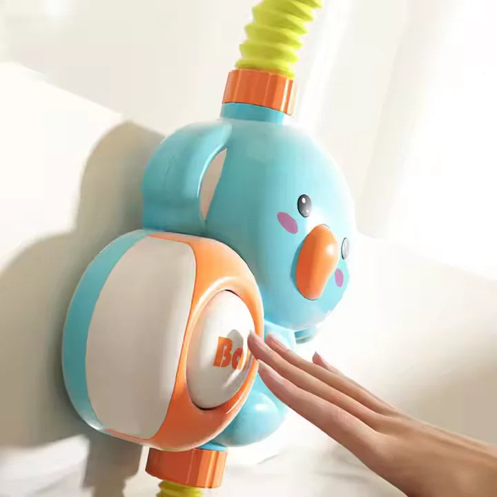 AquaEle - Elefanten-Badeduschspielzeug mit sanftem Wasserstrahl