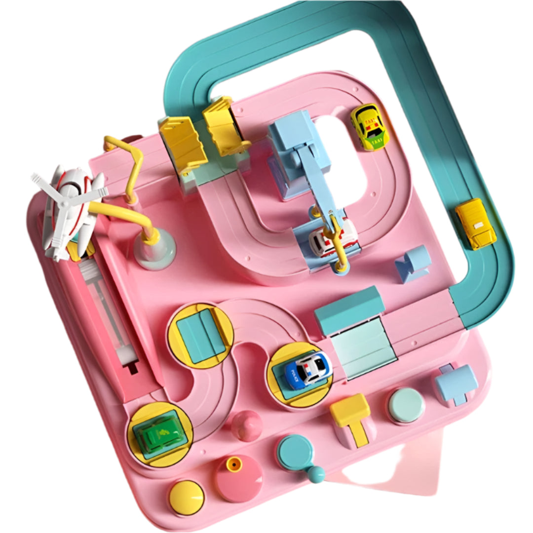 CityCircuit - Logisches Autoabenteuer für Kinder ab 3 Jahren - fördert Konzentration und Denkvermögen