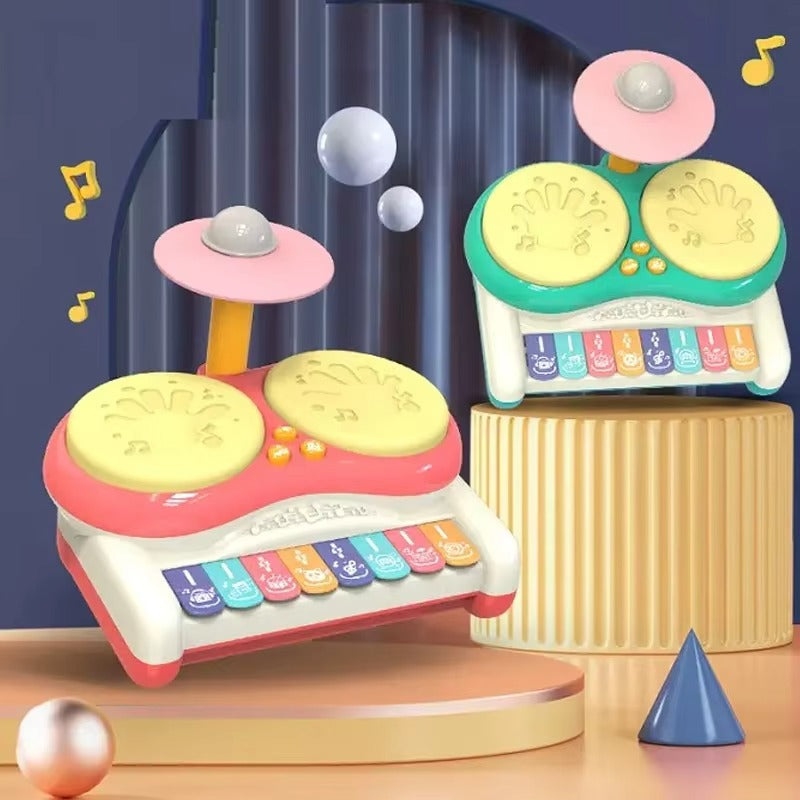RhythmRookie – Kleinkind-Schlagzeug für Kinder ab 18 Monaten – Fördert musikalische Fähigkeiten & Koordination