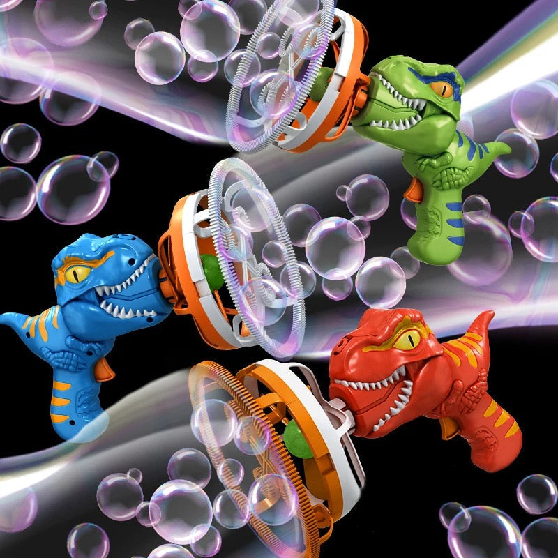 DinoBubble - Dinosaurier-Seifenblasenpistole