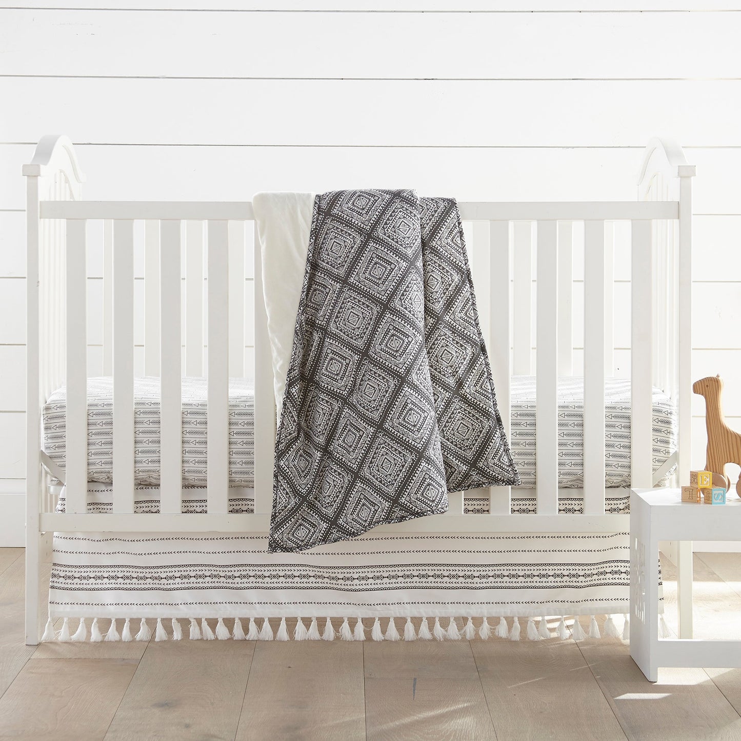 Nest & Nod Riley 3-delige wiegbeddengoedset