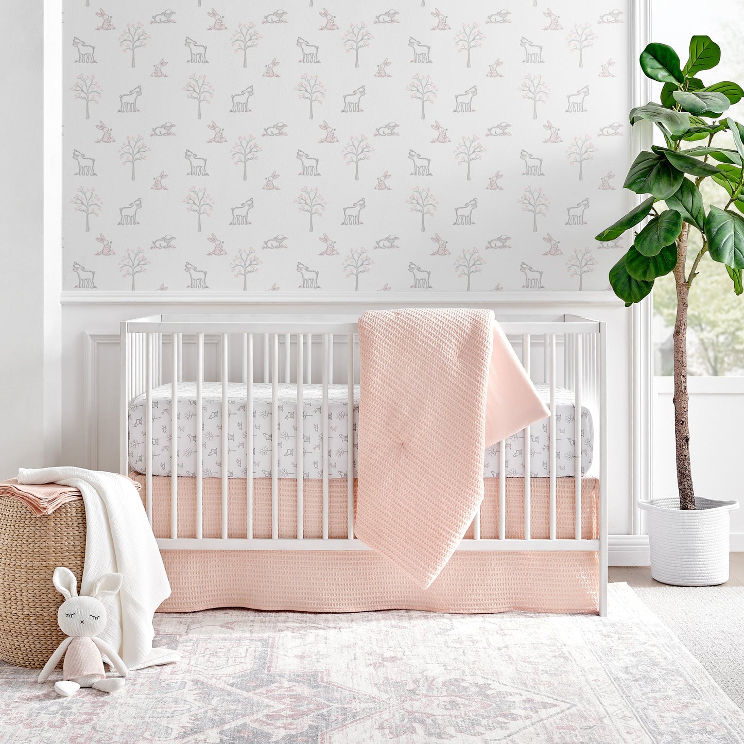 4-delige babybeddengoedset