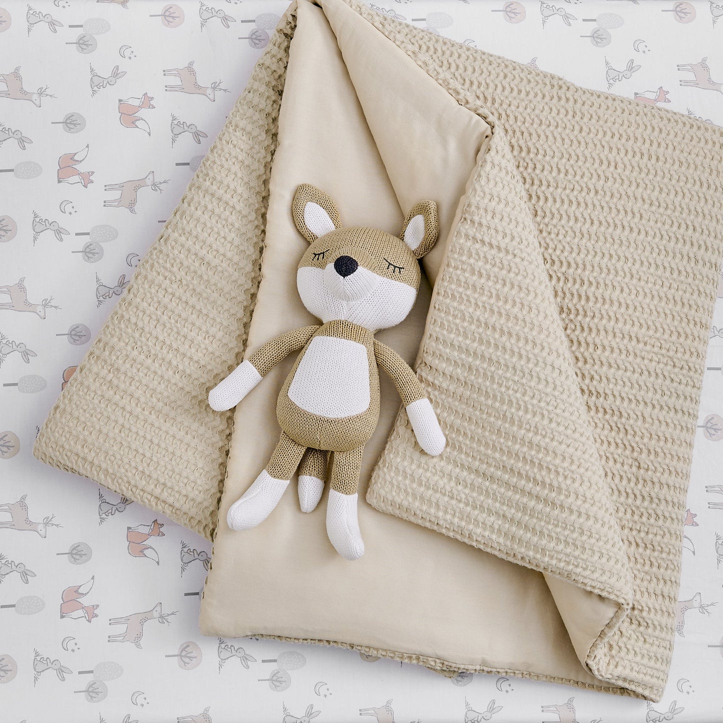 4-delige babybeddengoedset