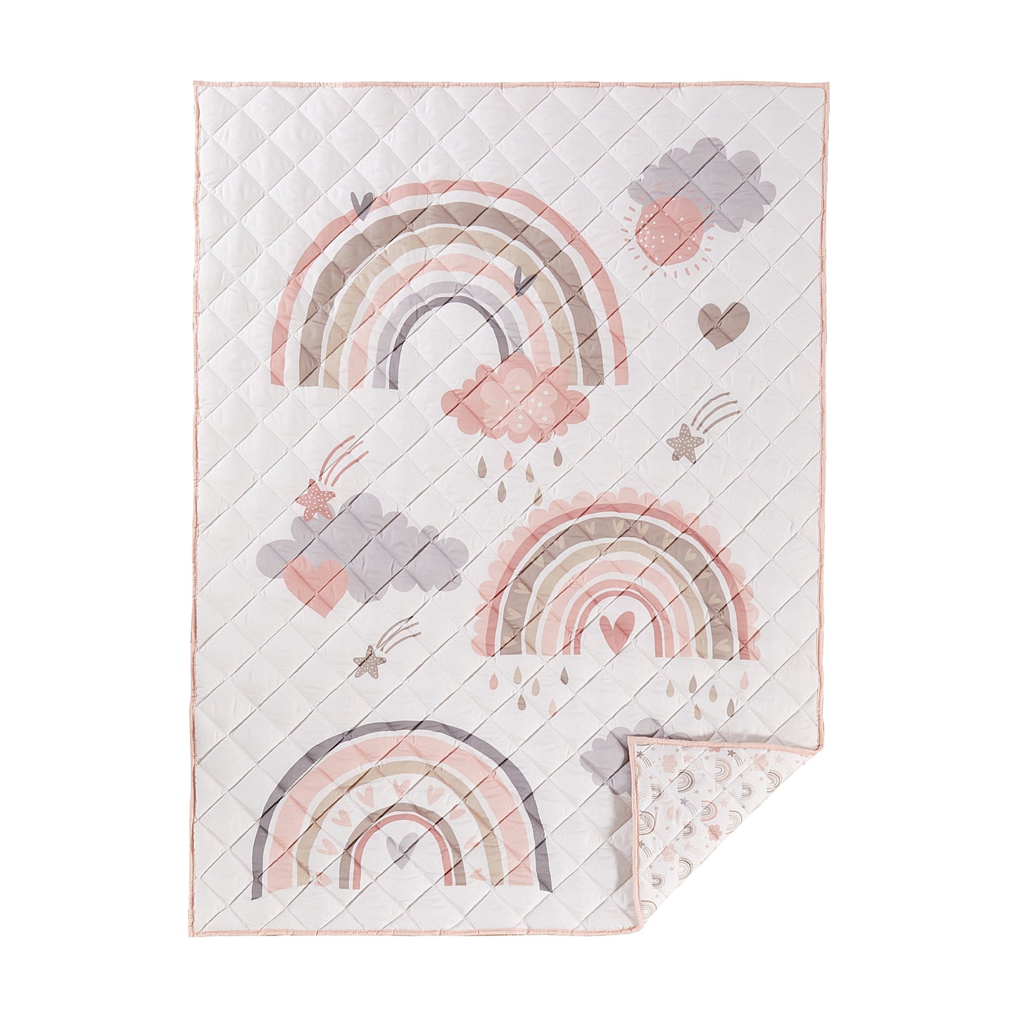 Over the Rainbow 4PC Crib Bedding Set