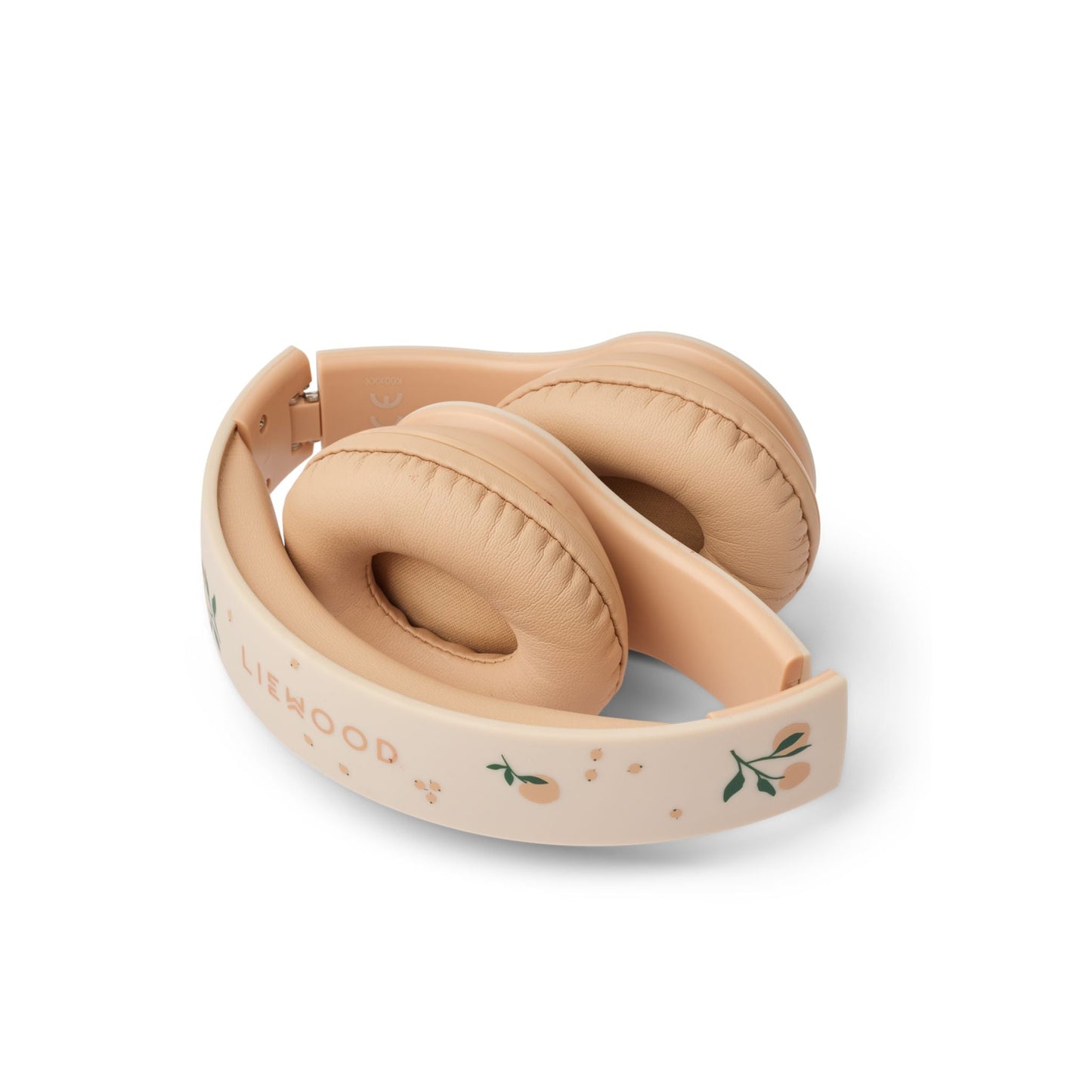 Liewood Quinn Wireless Headphones - Peach / Sea Shell