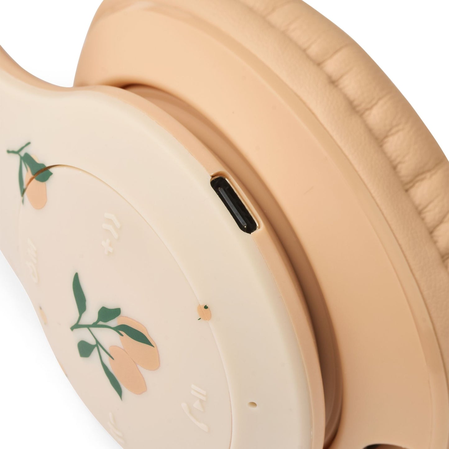 Liewood Quinn Wireless Headphones - Peach / Sea Shell
