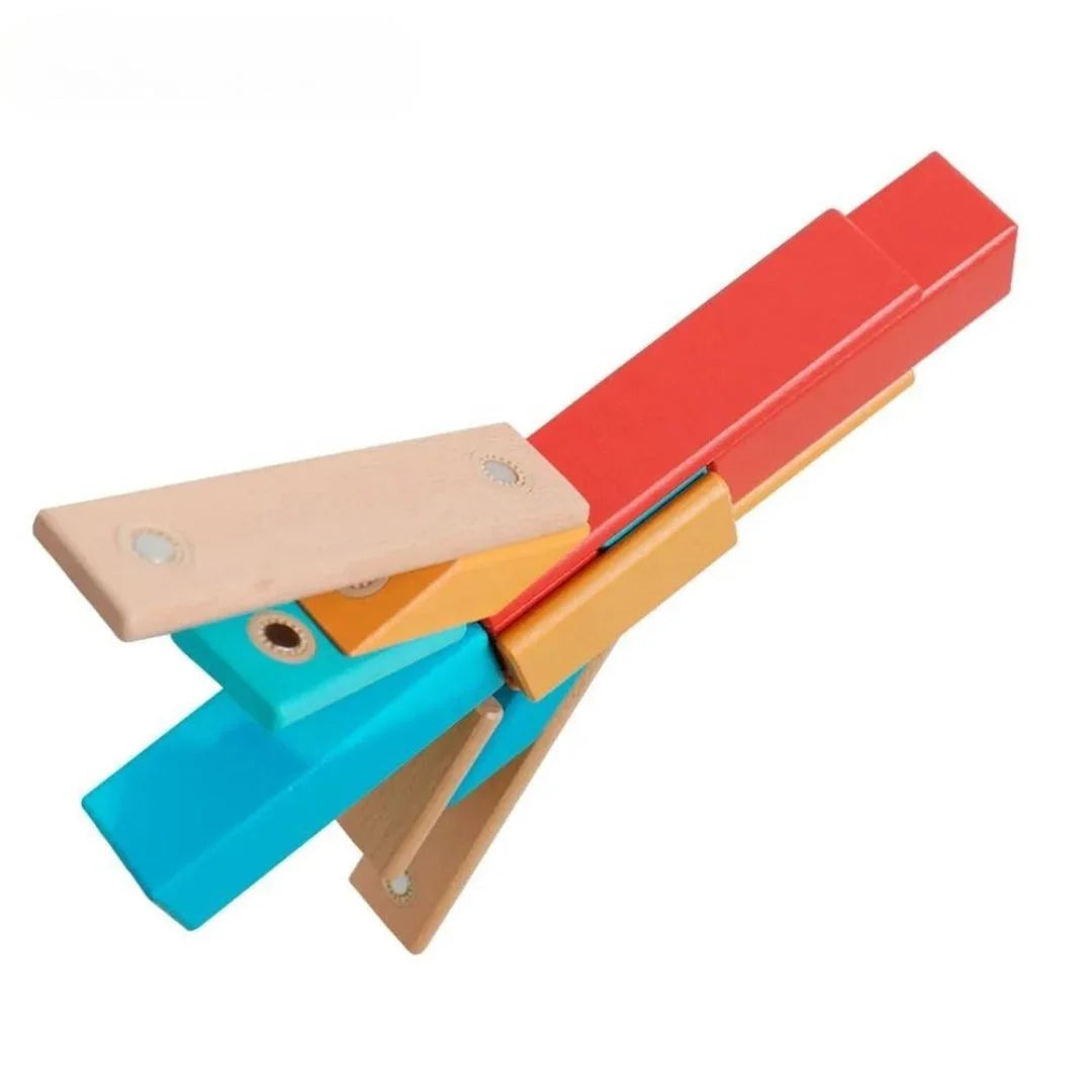MagnaStix – Magnetische Bausteine STEM Spielzeug für Kinder ab 3 Jahren