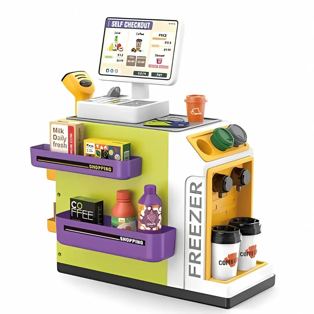MarketMini – Kinder Supermarkt Spielset 3+ | Kasse