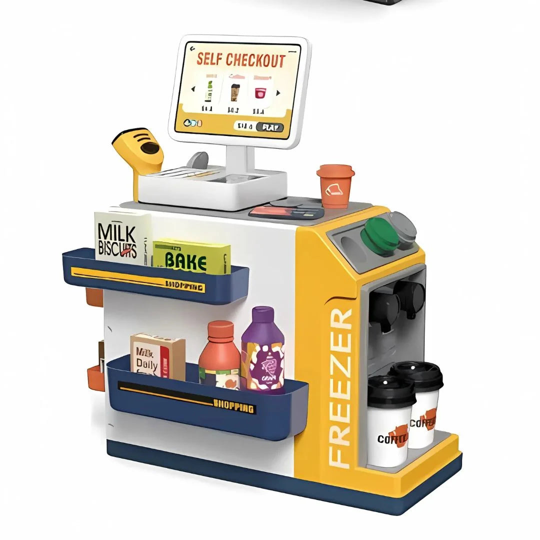 MarketMini – Kinder Supermarkt Spielset 3+ | Kasse